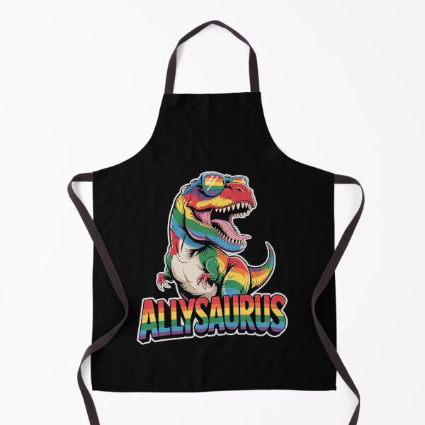 Item preview, Allysaurus LGBT Dinosaur Rainbow Flag Ally LGBT Pride designed and sold by HaileyRobel.