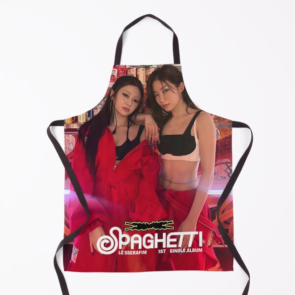 Item preview, LE SSERAFIM SPAGHETTI Yunjin, and Kazuha Merchandise – Limited Edition K-pop Apparel & Accessories designed and sold by Valereekmerch.