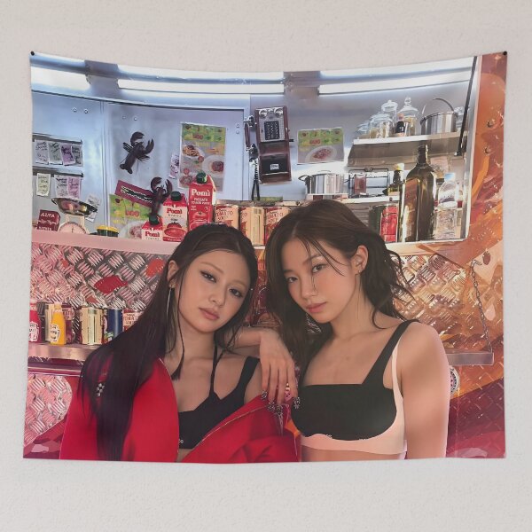 Item preview, LE SSERAFIM SPAGHETTI Yunjin, and Kazuha Merchandise – Limited Edition K-pop Apparel & Accessories designed and sold by Valereekmerch.