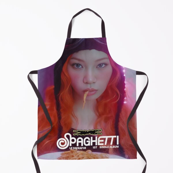 Item preview, LE SSERAFIM SPAGHETTI Chaewon Merchandise – Limited Edition K-pop Apparel & Accessories designed and sold by Valereekmerch.