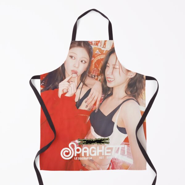 Item preview, LE SSERAFIM SPAGHETTI Yunjin, and Kazuha Merchandise – Limited Edition K-pop Apparel & Accessories designed and sold by Valereekmerch.