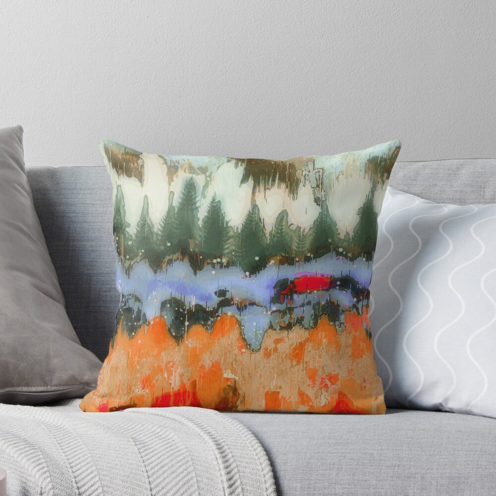 Item preview, Throw Pillow designed and sold by Lenei.