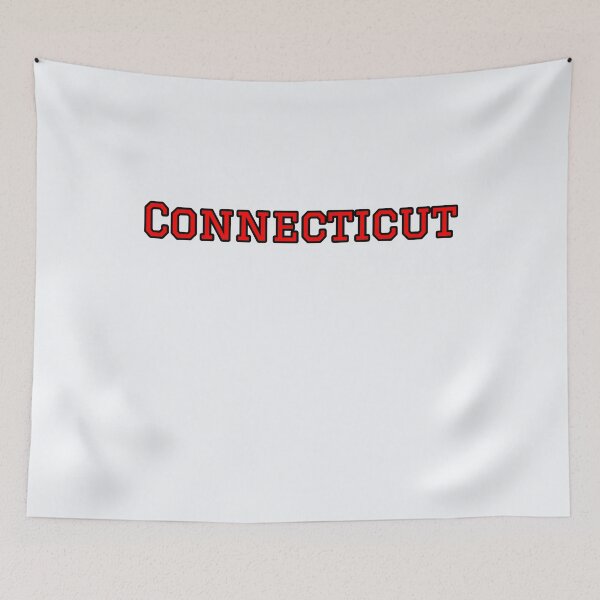 Item preview, Connecticut Pride Art – Coastal Minimalist Lettering designed and sold by Long Family Gifts.