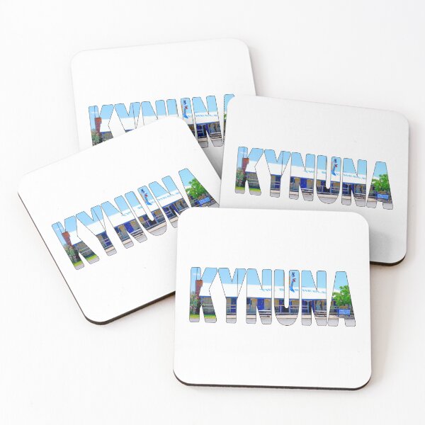 Item preview, KYNUNA - Quirky Blue Healer Hotel Pub Outback West Queensland designed and sold by Adam Gormley.