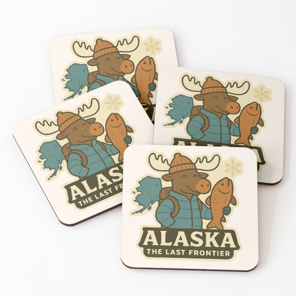 Item preview, Alaska Adventure Moose -The Last Frontier designed and sold by Tiny Joy World.