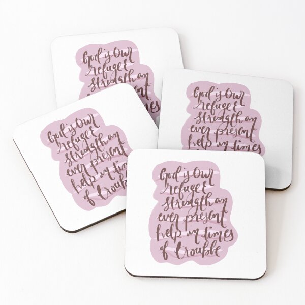 Item preview, God is our refuge designed and sold by Kripa Justine.