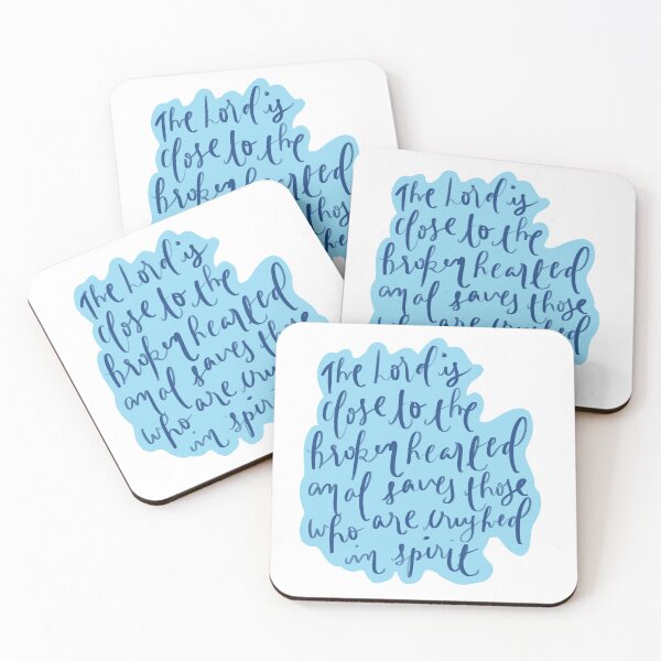 Item preview, The LORD is close to the broken hearted designed and sold by Kripa Justine.