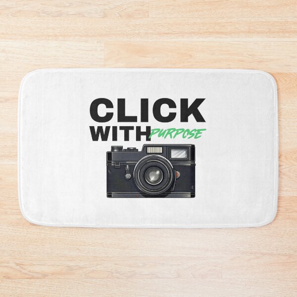Item preview, Click with Purpose – Inspirational Camera Design for Photography Lovers designed and sold by Ani-24.