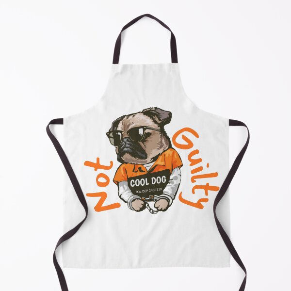 Item preview, Not Guilty Cool Dog designed and sold by Tony's Merch.