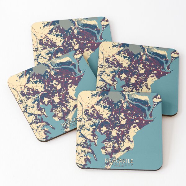 Item preview, Newcastle City Map of New South Wales, Australia - Hope designed and sold by deMAP.
