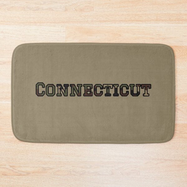 Item preview, Connecticut Camo Typography – Rugged Outdoor Military Style Design designed and sold by Long Family Gifts.