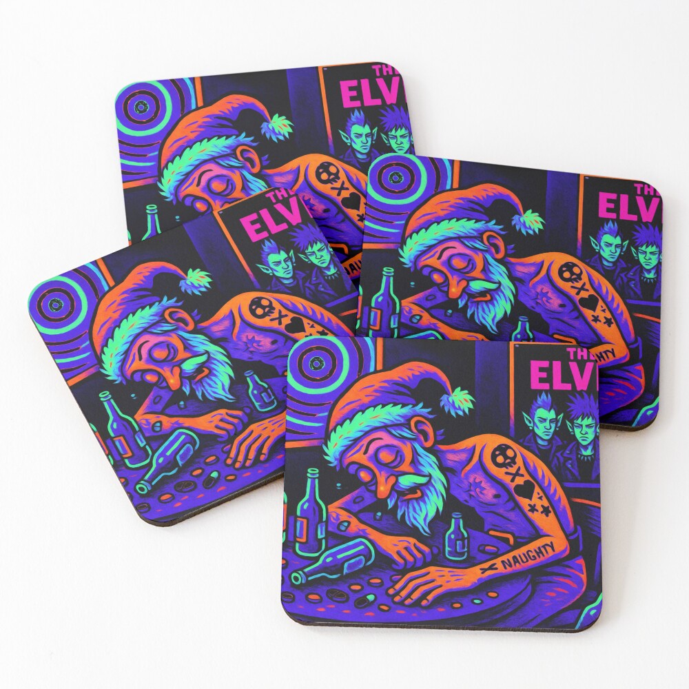 Item preview, Coasters (Set of 4) designed and sold by RiotPixels.