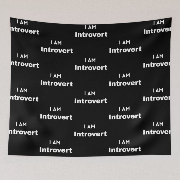 Item preview, I am Introvert designed and sold by Mywaymylife.