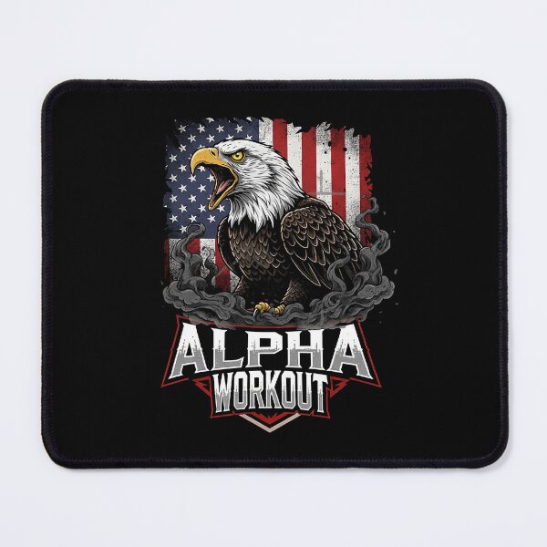 Item preview, Alpha Eagle American Strength Logo designed and sold by El Hermano Gym.