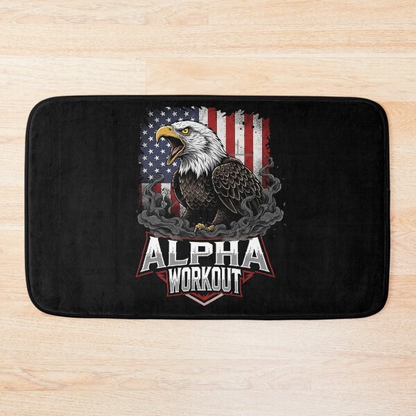 Item preview, Alpha Eagle American Strength Logo designed and sold by El Hermano Gym.