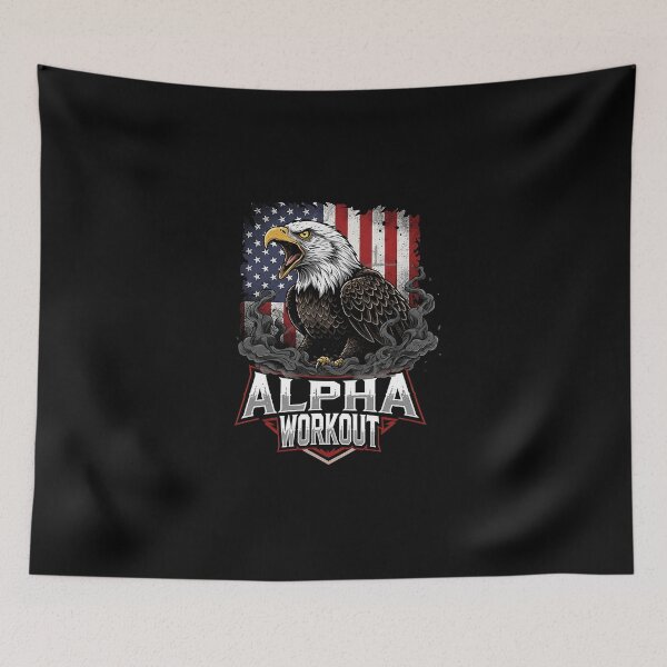 Item preview, Alpha Eagle American Strength Logo designed and sold by El Hermano Gym.