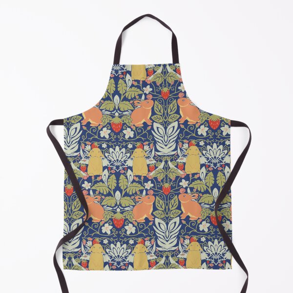 Item preview, Strawberry thief Bunnies pattern inspired by William Morris designed and sold by tayaan.