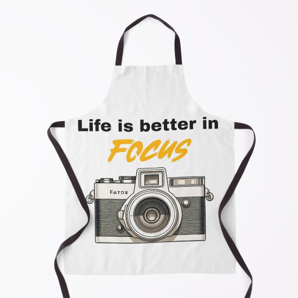 Item preview, Life Is Better in Focus – Inspirational Camera Design for Photography Lovers designed and sold by Ani-24.