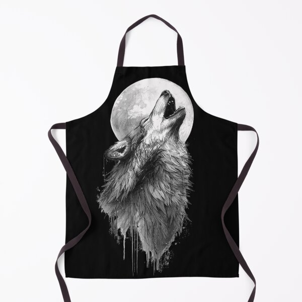 Item preview, Lunar Howl – Spirit of the Moon Wolf designed and sold by DARKENITE.