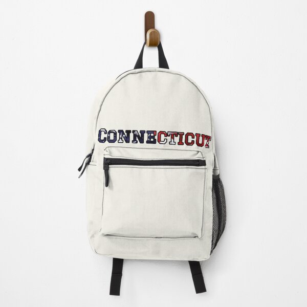 Item preview, Connecticut USA Flag Typography – Patriotic Stars and Stripes American Pride Design designed and sold by Long Family Gifts.