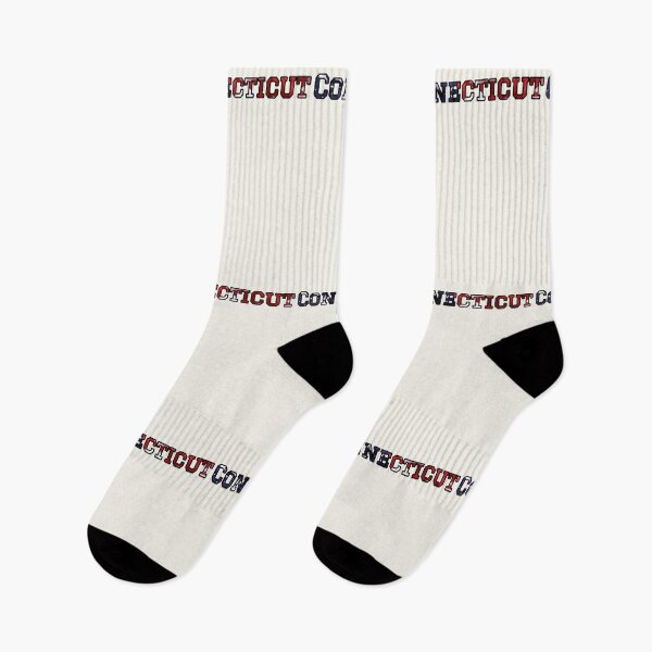 Item preview, Connecticut USA Flag Typography – Patriotic Stars and Stripes American Pride Design designed and sold by Long Family Gifts.