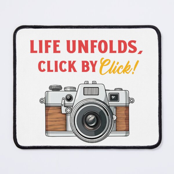 Item preview, ife Unfolds Click by Click – Inspiring Camera Design for Photography Lovers designed and sold by Ani-24.