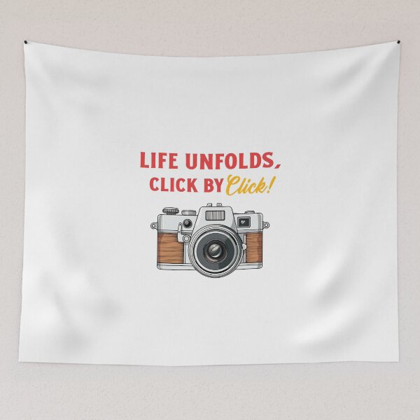 Item preview, ife Unfolds Click by Click – Inspiring Camera Design for Photography Lovers designed and sold by Ani-24.