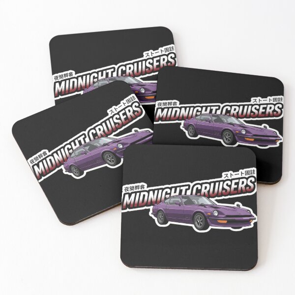 Item preview, Midnight Cruisers Sticker - JDM Classic Car Night Racing Aesthetic designed and sold by nhstaruna.