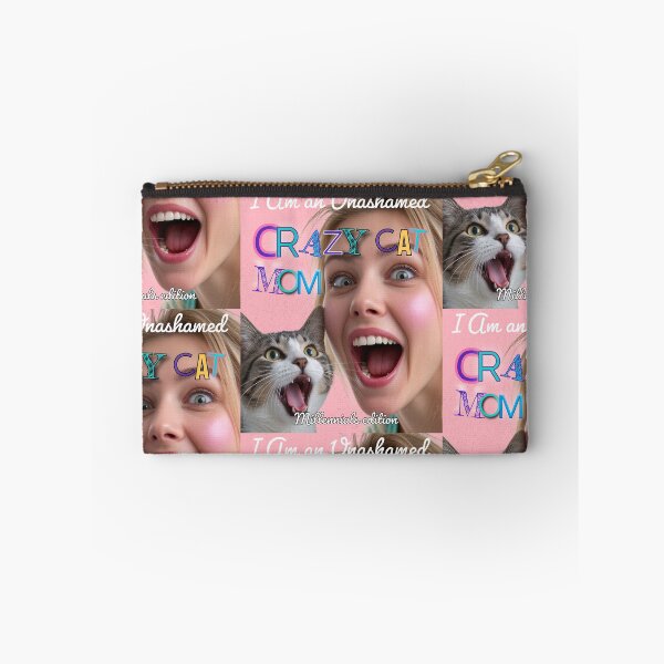 Item preview, Crazy Cat Mom Millennials Edition designed and sold by OldDogNewDawn.