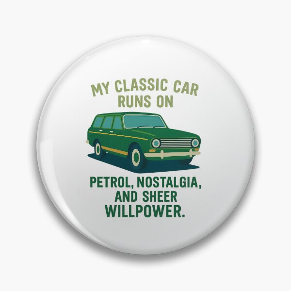 Item preview, How does Your Classic Car Run? designed and sold by Cars with Character.