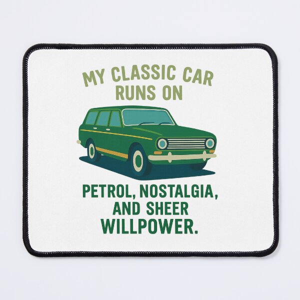 Item preview, How does Your Classic Car Run? designed and sold by Cars with Character.