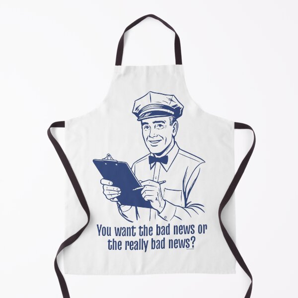 Item preview, You Want the Bad News or the Really Bad News? – Garage Attendant Design designed and sold by Automotive Art by Greg.