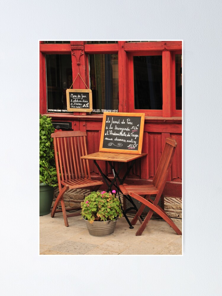 Thumbnail 1 of 3, Poster, Parisian Cafe designed and sold by MaluC.