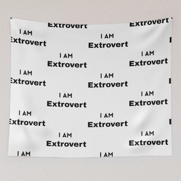 Item preview, I AM Extrovert designed and sold by Mywaymylife.