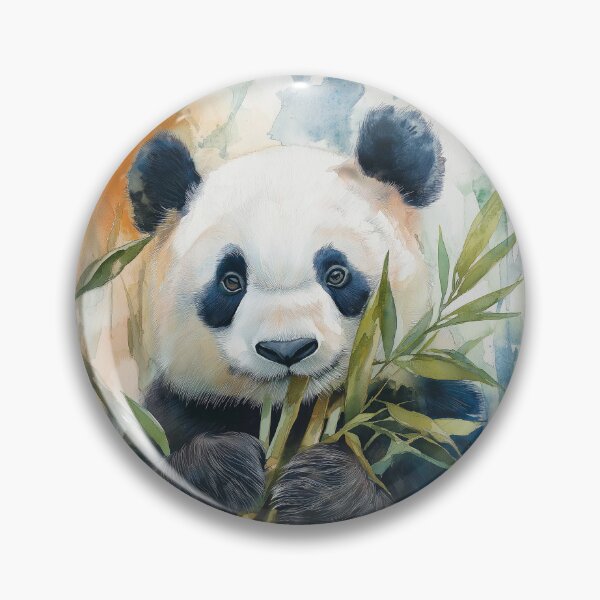 Item preview, Panda with Bamboo designed and sold by laurashawart.