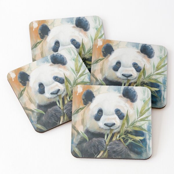 Item preview, Panda with Bamboo designed and sold by laurashawart.