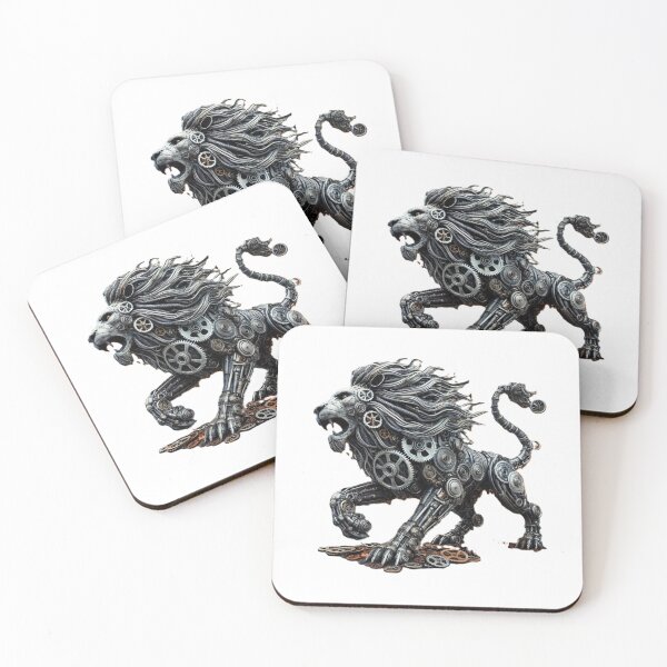 Item preview, Engine of the Wild – The Mechanical Lion designed and sold by CelticSoulShop.