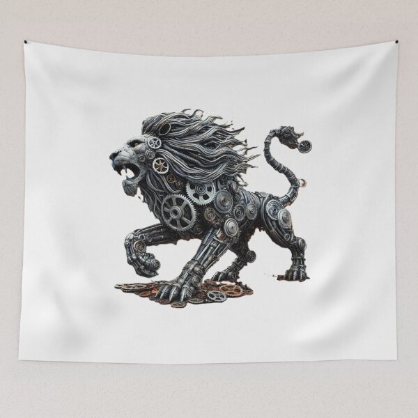 Item preview, Engine of the Wild – The Mechanical Lion designed and sold by CelticSoulShop.
