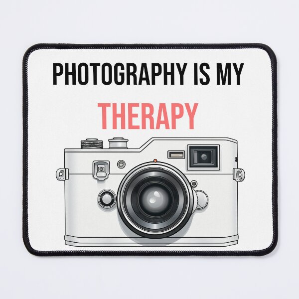 Item preview, Photography Is My Therapy – Calming Camera Design for Creative Souls designed and sold by Ani-24.