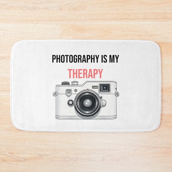 Item preview, Photography Is My Therapy – Calming Camera Design for Creative Souls designed and sold by Ani-24.