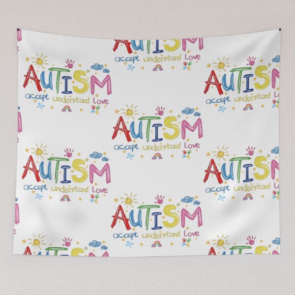 Item preview, Autism Accept Understand Love  designed and sold by Warmwave.