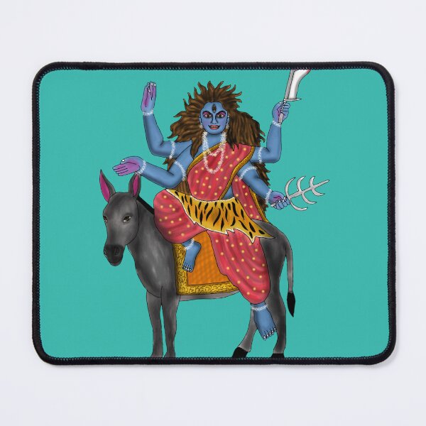 Item preview, Goddess Kalratri Divine Art designed and sold by Harshit_Digital_Arts.