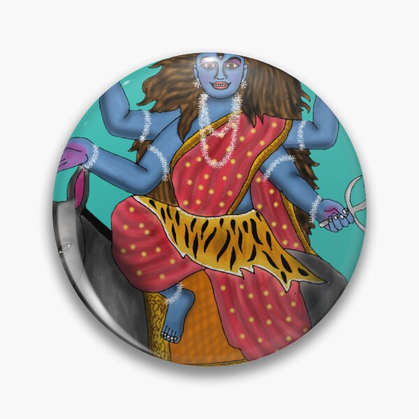Item preview, Goddess Kalratri Divine Art designed and sold by Harshit_Digital_Arts.