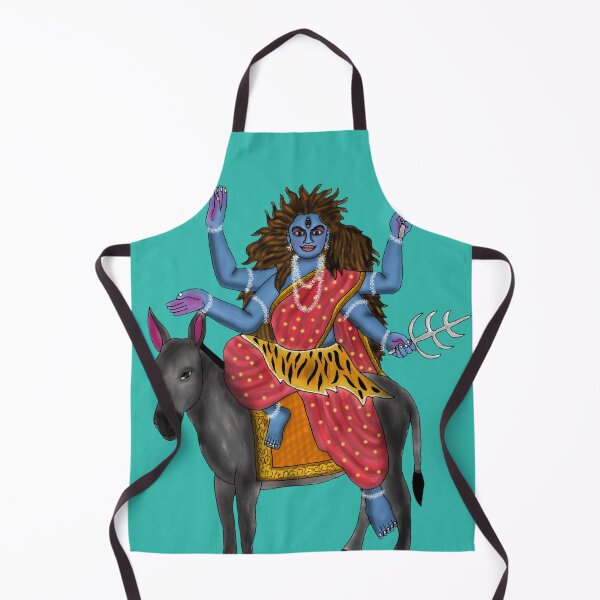 Item preview, Goddess Kalratri Divine Art designed and sold by Harshit_Digital_Arts.