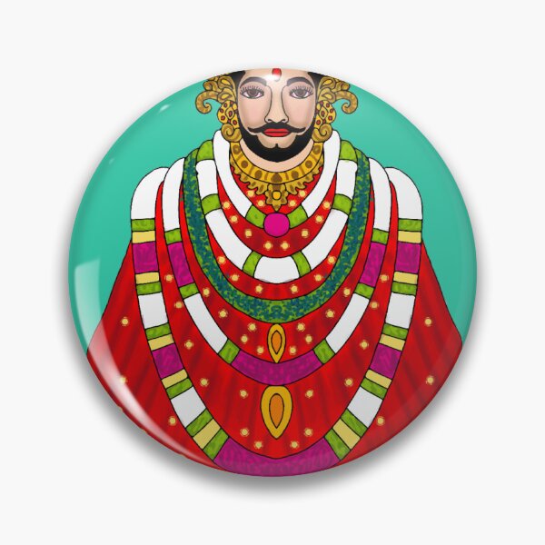 Item preview, Khatu Shyam Drawing Art designed and sold by Harshit_Digital_Arts.