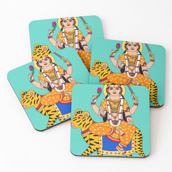 Item preview, Goddess Katyayani Divine Art designed and sold by Harshit_Digital_Arts.