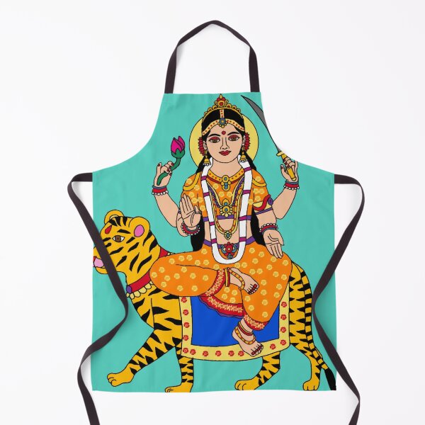 Item preview, Goddess Katyayani Divine Art designed and sold by Harshit_Digital_Arts.