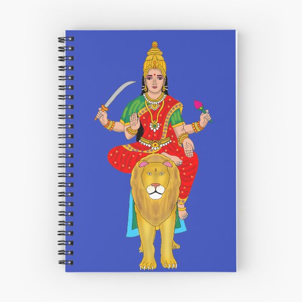 Item preview, Goddess Katyayni Divine Art designed and sold by Harshit_Digital_Arts.