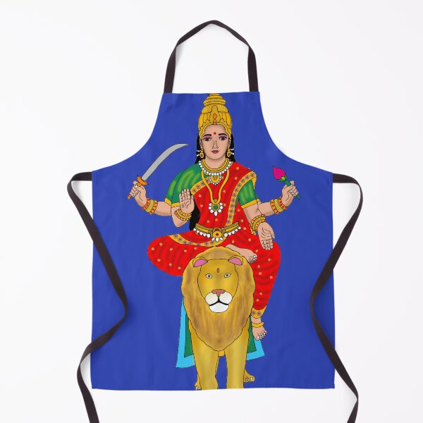 Item preview, Goddess Katyayni Divine Art designed and sold by Harshit_Digital_Arts.