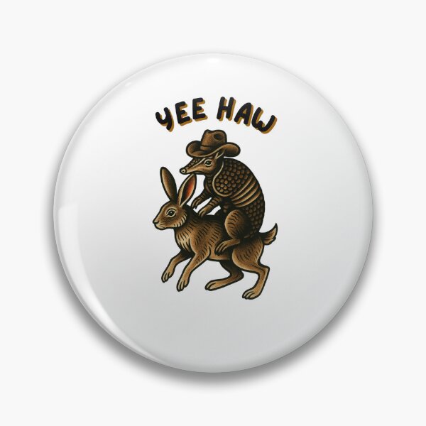 Item preview, Armadillo Rodeo - Yee Haw designed and sold by stickerme2025.